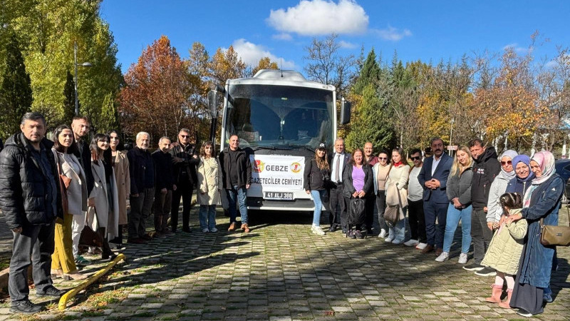 Gebzeli gazeteciler  Eskişehir'de....