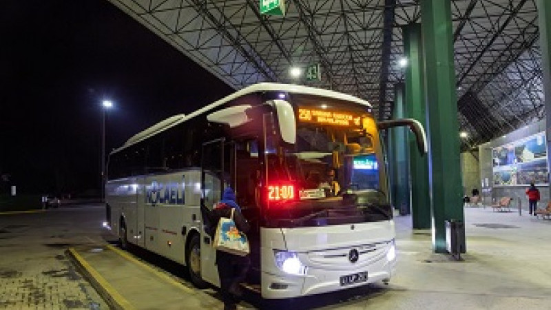 Hat 250  son seferini bu gece tamamlıyor