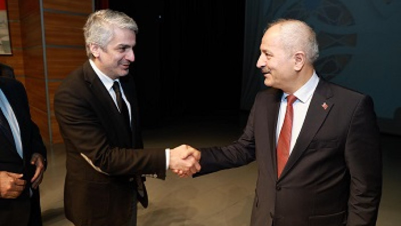 Büyükgöz, personeliyle bayramlaştı