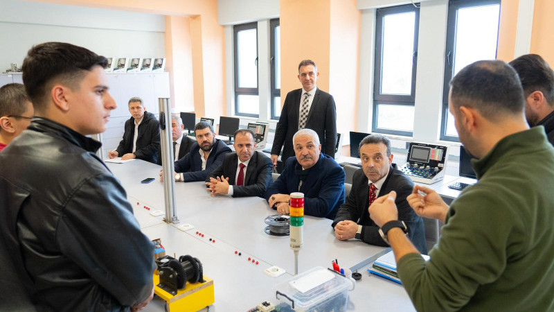 GTO Başkanı Aslantaş'dan mesleki eğitime destek