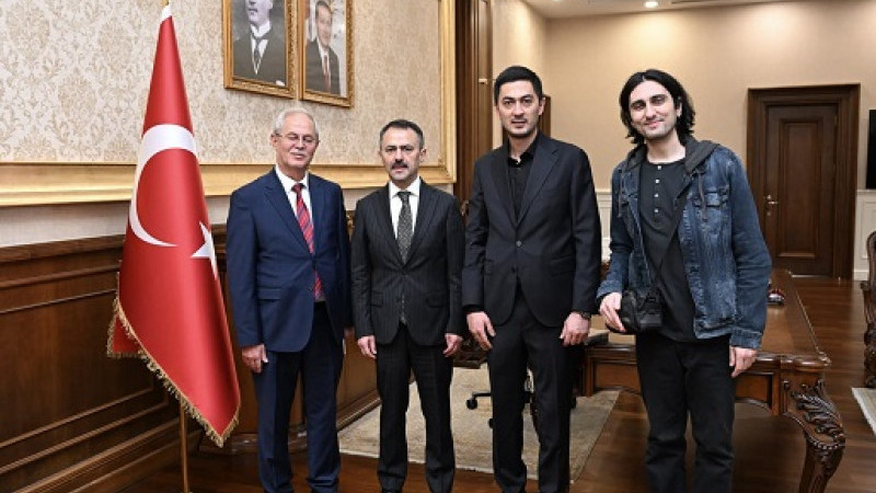 Vali Aktaş, İsmail Kahraman ve ekibini ağırladı