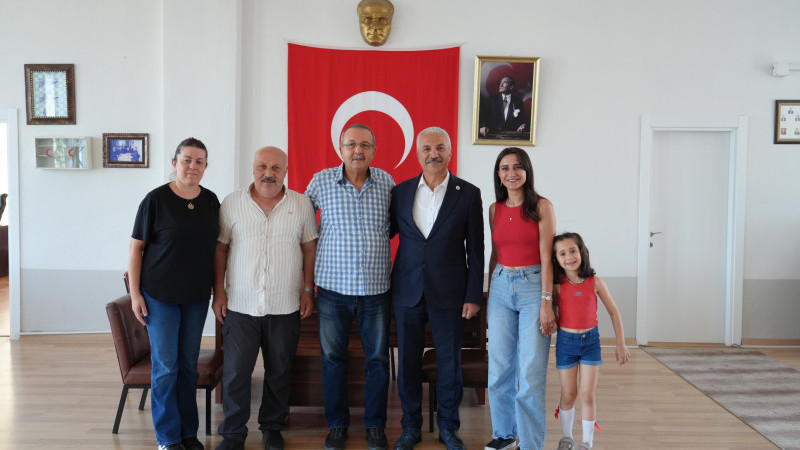HASKÖY, GTO Başkanı Aslantaş'ı ağırladı....