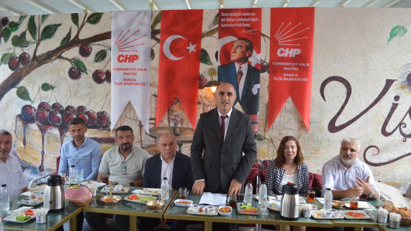 CHP Darıca İlçe Başkanı Kotan’dan ilk basın toplantısı