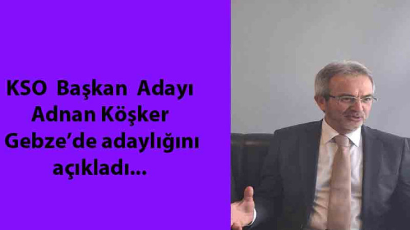 Köşker’le KSO Gebze’de bir ilki gerçekleştirdi