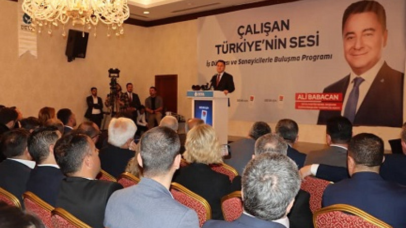 Babacan, iş dünyasıyla buluştu