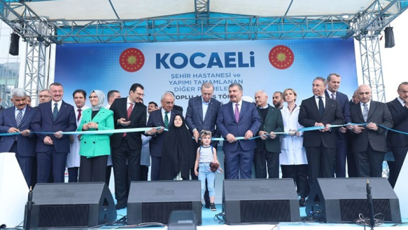 Cumhurbaşkanı Erdoğan'dan Kocaeli'de dev açılış...