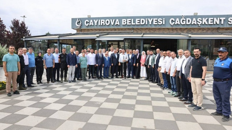 Çayırova bayramlaştı