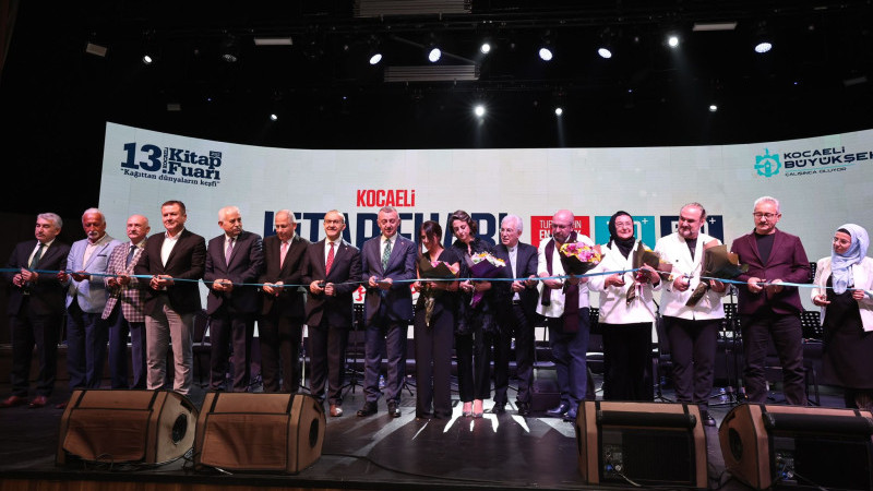 13. Kitap Fuarı törenle hizmete açıldı