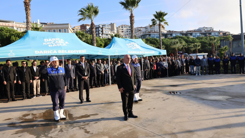 Darıca’da 10 Kasım Anma programı gerçekleştirildi