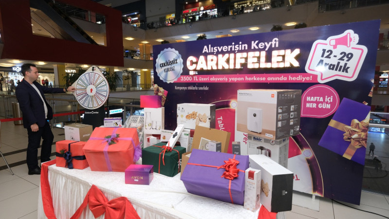  Alışverişin Keyfi Çarkıfelek, Gebze Center'da Kazandırıyor