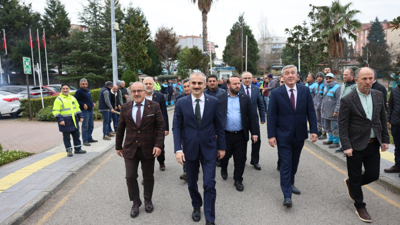    Çiftçi’ye, mesai arkadaşlarından sürpriz karşılama