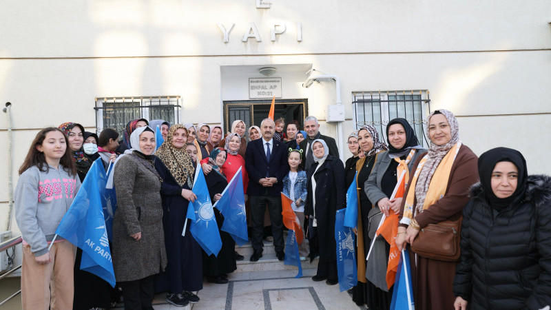 Büyükgöz'e kadınlardan destek...