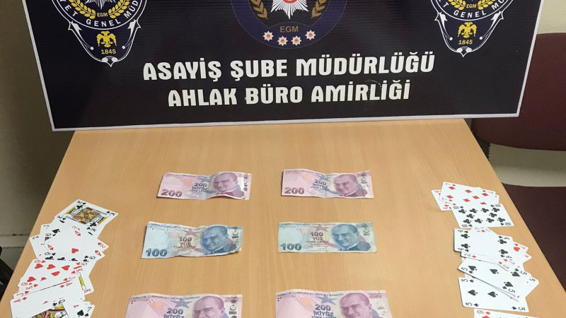 Darıca’da polisten kumar baskını