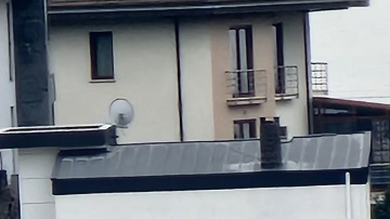 Esikihisar’da çatı yangını
