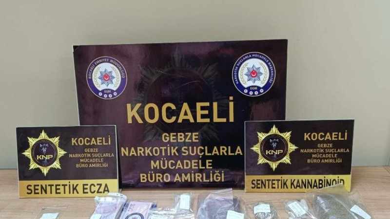 Gebze’de uyuşturucu operasyonu