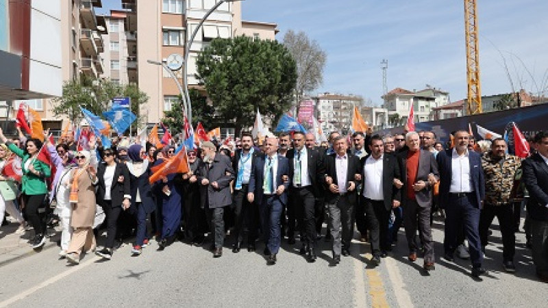 Darıca’da yoğun katılıml ımiting!