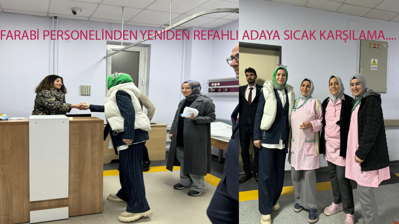 Farabi personelinden Yeniden Refah Partili adaya tam destek…
