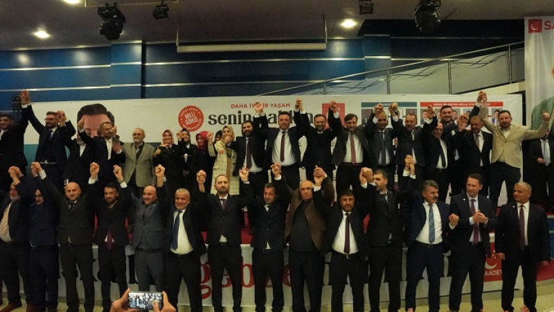 İşte Gebze  Saadet Partisi’nin adayları...