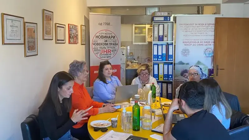 Darıcalı heyet Makedonya’da….