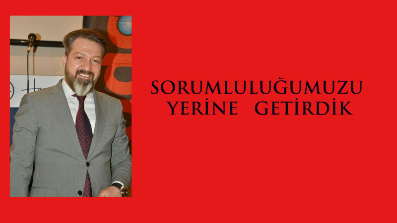 DDC Başkanı Öztürk'ten, anlamlı bayram mesajı