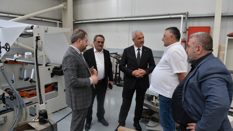 DDC MAKİNA, GTO BAŞKANI'NI AĞIRLADI