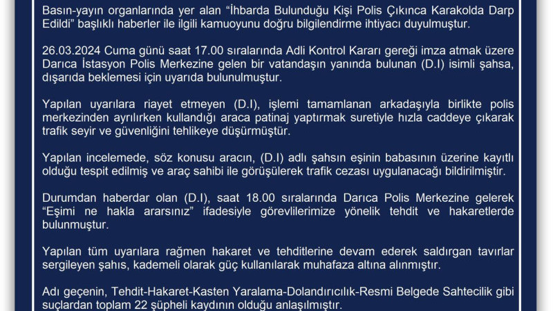 Valilik’den o iddiaya açıklama…