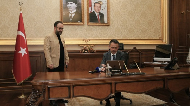 Vali   Aktaş, AA'nın 