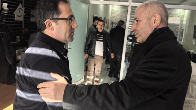Recepı Kaya’dan Ülker'e taziye ziyareti