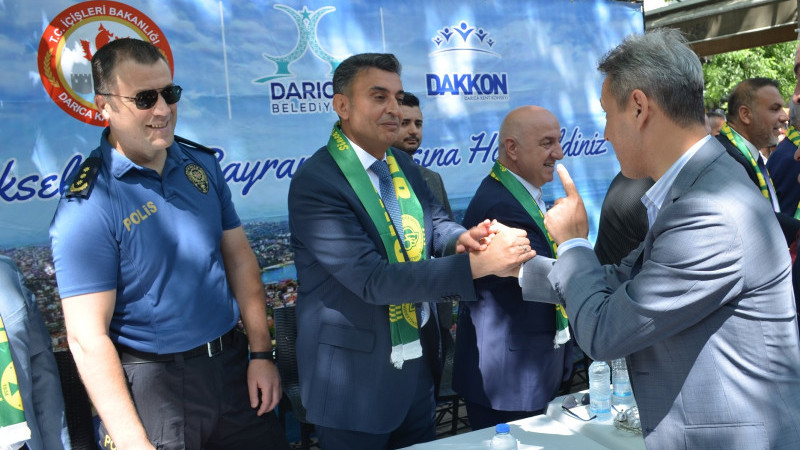 Kaymakam Kara, Darıcalılarla görevdeyken son kez bayramlaştı