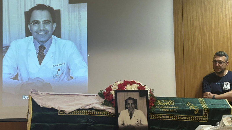 ASM başhekimi  Dr. Kılıç son yolculuğuna uğurlandı