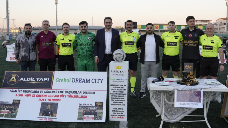 Darıca'da Rüya Lig futbol turnuvasına rüya gibi muhteşem final....